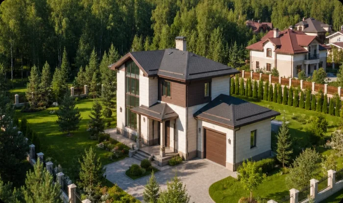 Участок с домом